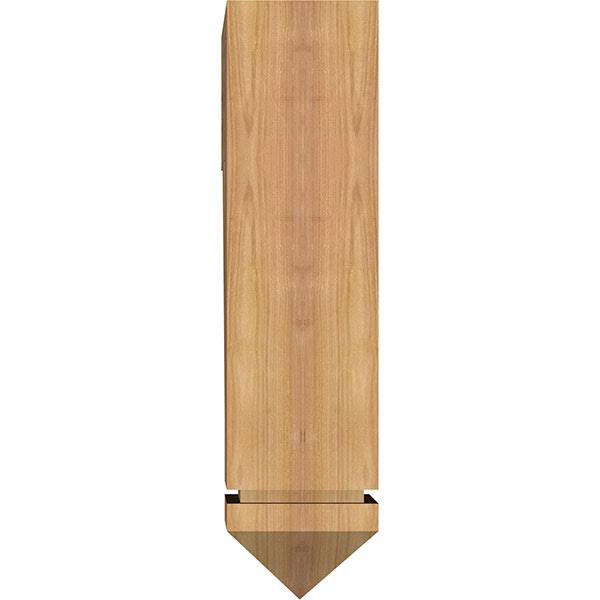 5 1/2x22W x 18x22D x 22x22H Western Red Cedar Bracket C757092