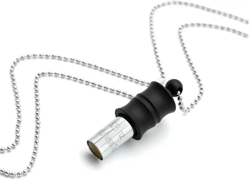 528 Hz Meditation Necklace Breathing Frequency Sound Healing Device A4474