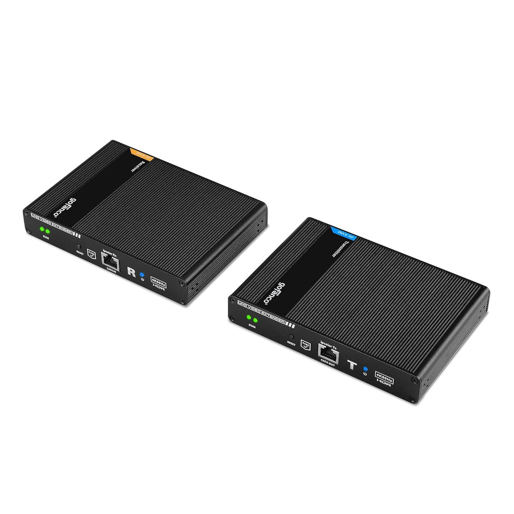 USB KVM and HDMI 2.0 Over CAT6 / CAT7 Extender, 230ft, 4K @60Hz, 2X USB D6235