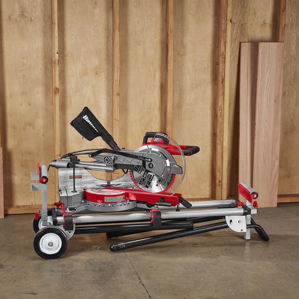 400 lb. Mobile Folding Miter Saw Stand Q29323