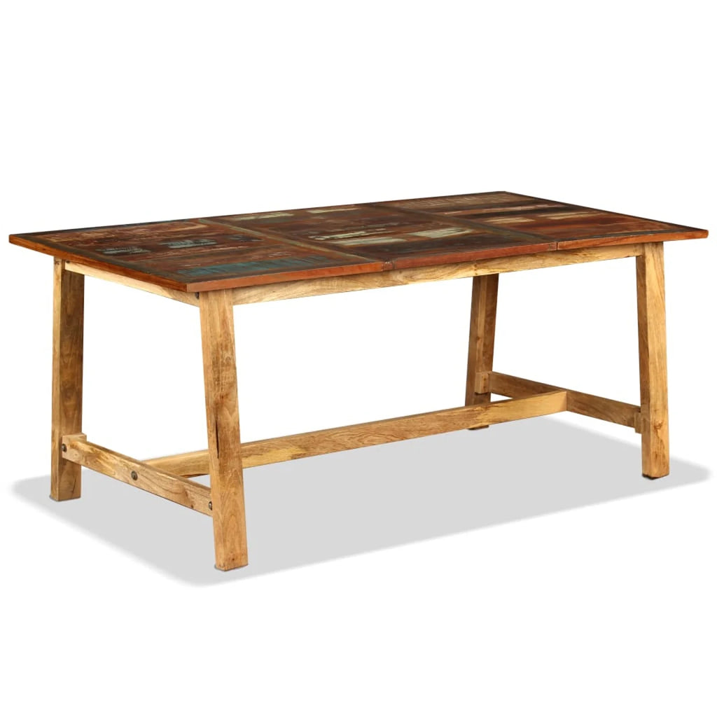 Solid Reclaimed Wood Dining Table U49045
