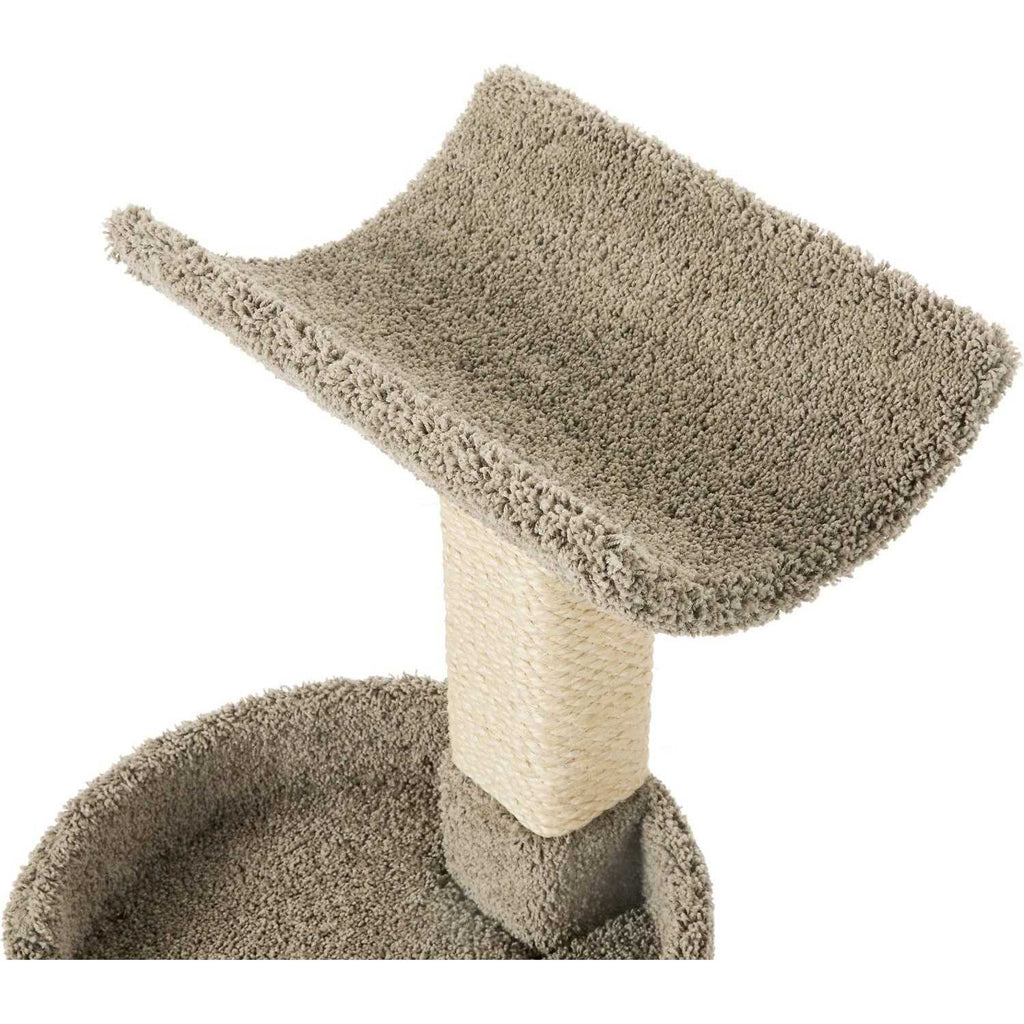 32-in Real Carpet Wooden Cat Tree M447