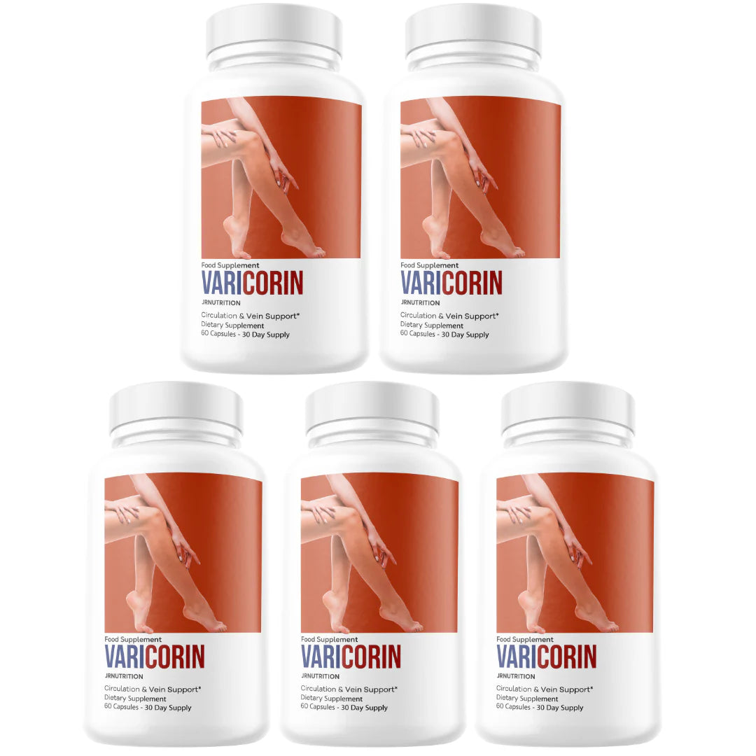 Circulation Vein Support Supplement 5 Bottles D1805