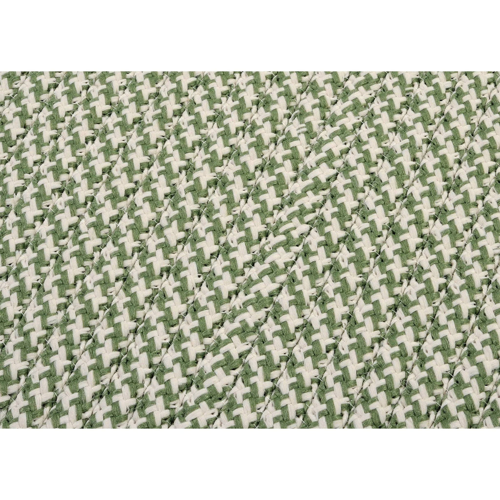 Moss Green Herringbone Runner J713