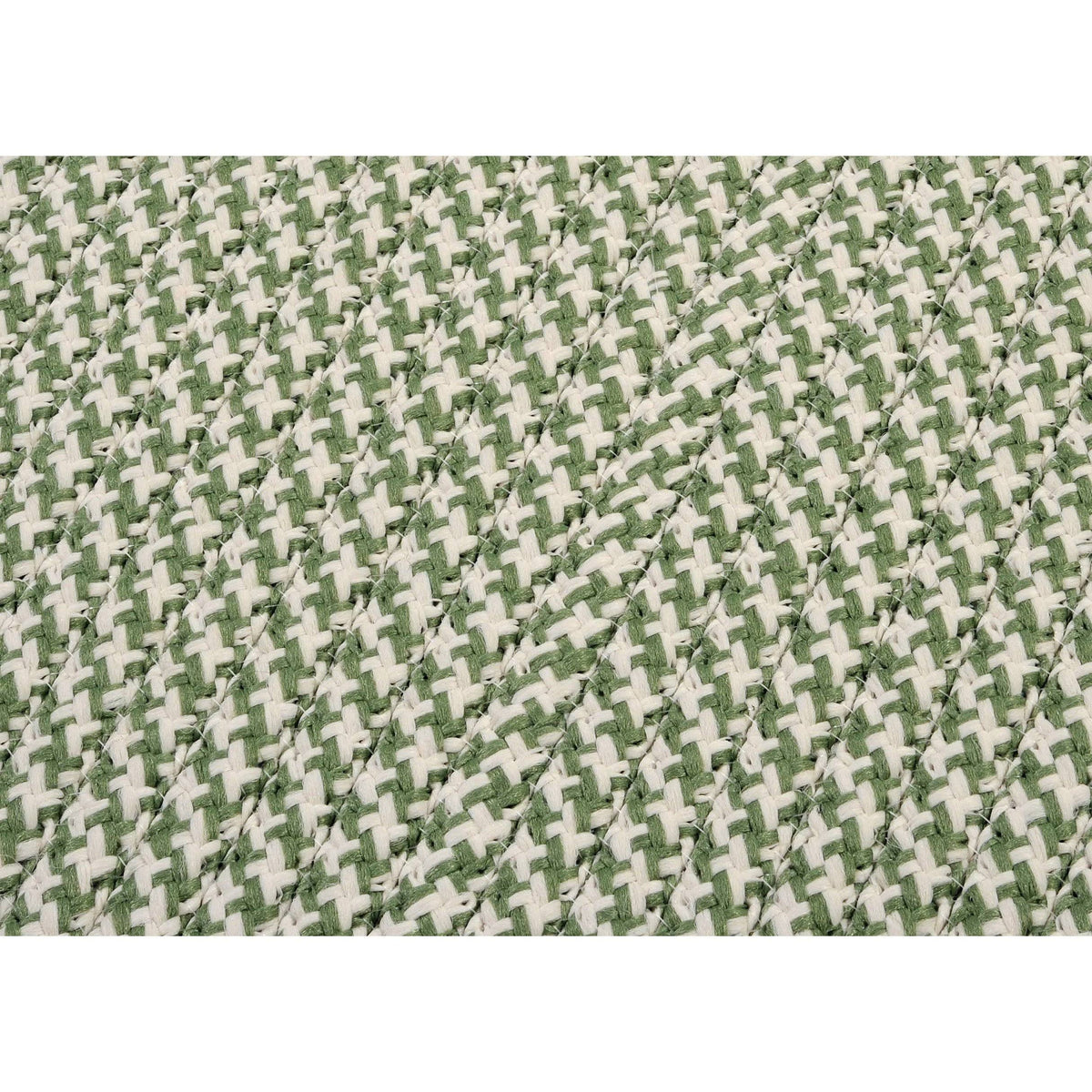 Moss Green Herringbone Runner J713