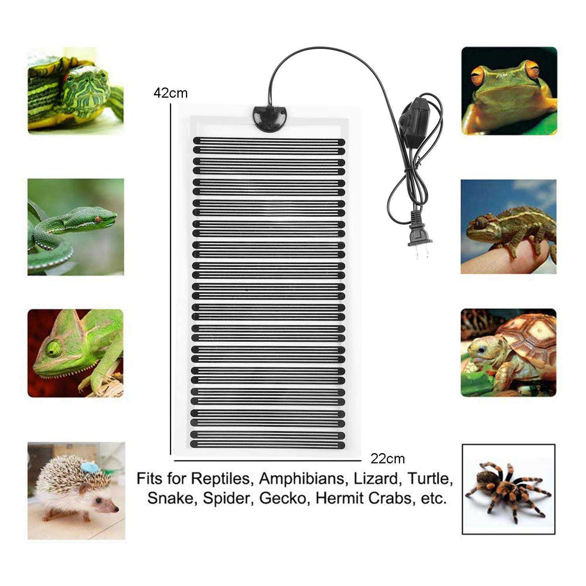 Reptile Heat Pad with Temperature Controller A72116