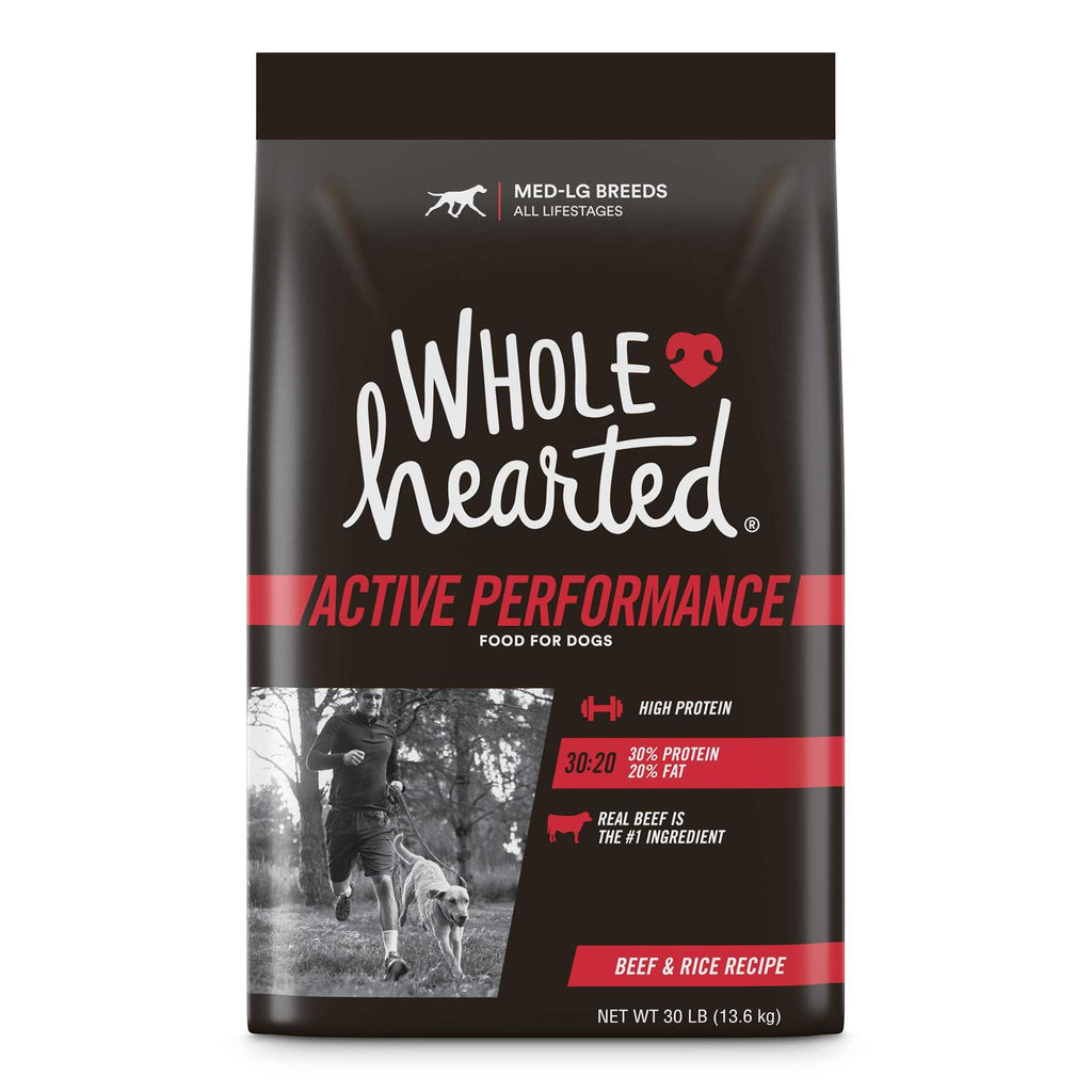 High-Protein Beef & Rice Recipe Dry Dog Food O5374