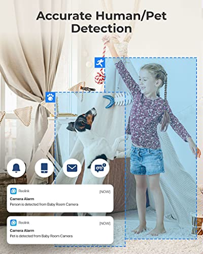 3MP HD Indoor WiFi Pan Tilt Security Camera 2 Pack U687
