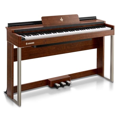 88-Key Weighted Action Digital Piano with Furniture Stand P44416