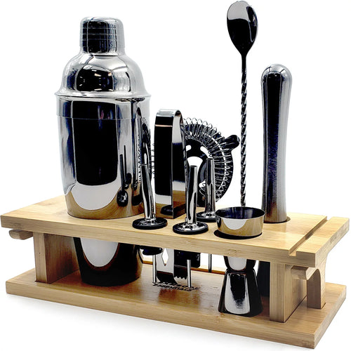 10-Piece Bamboo Bartender Kit U358