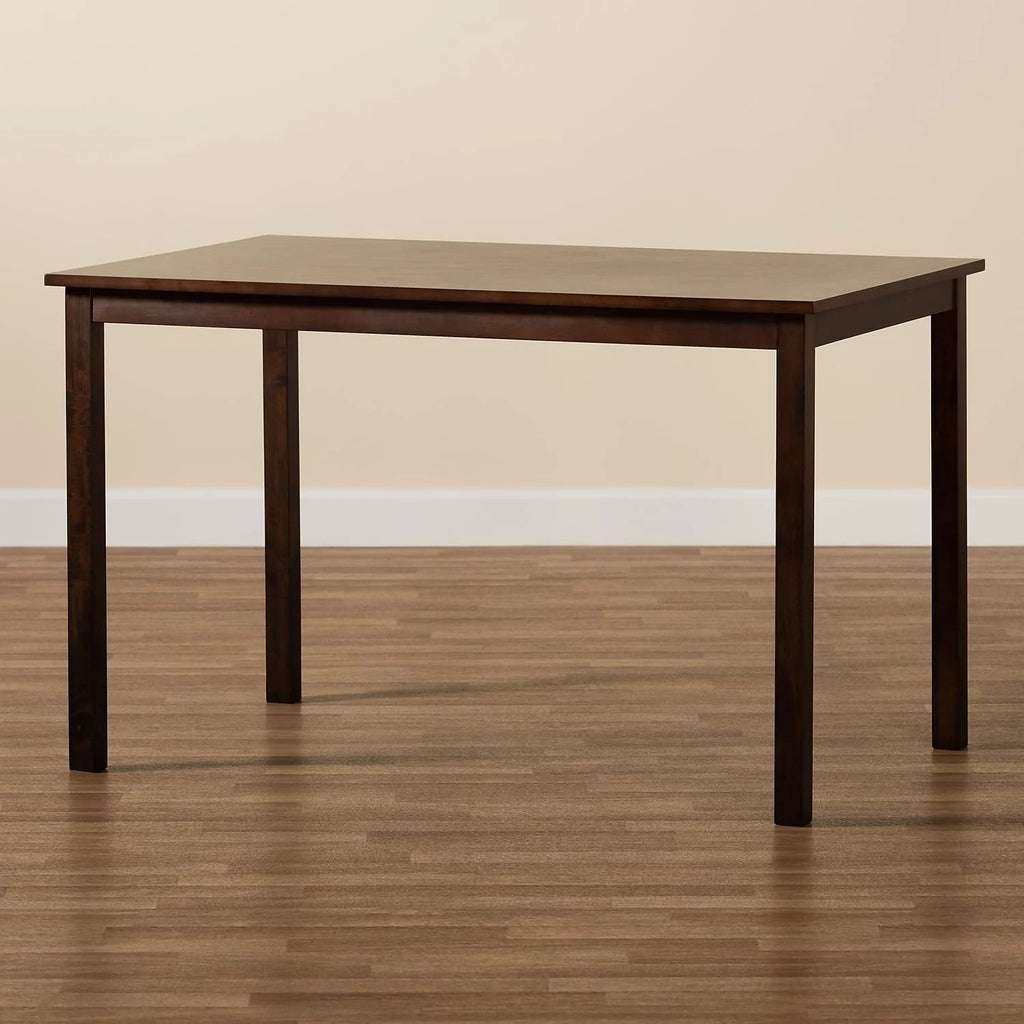 Dark Brown Dining Table Y244041