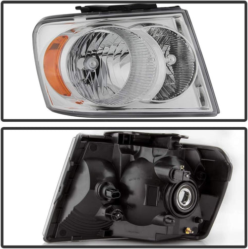 2007-2009 Dodge Durango Headlights Headlamps D16684
