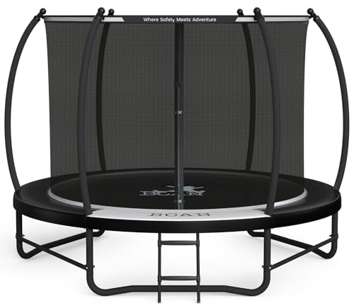 8FT Recreational Trampoline with Enclosure I6687