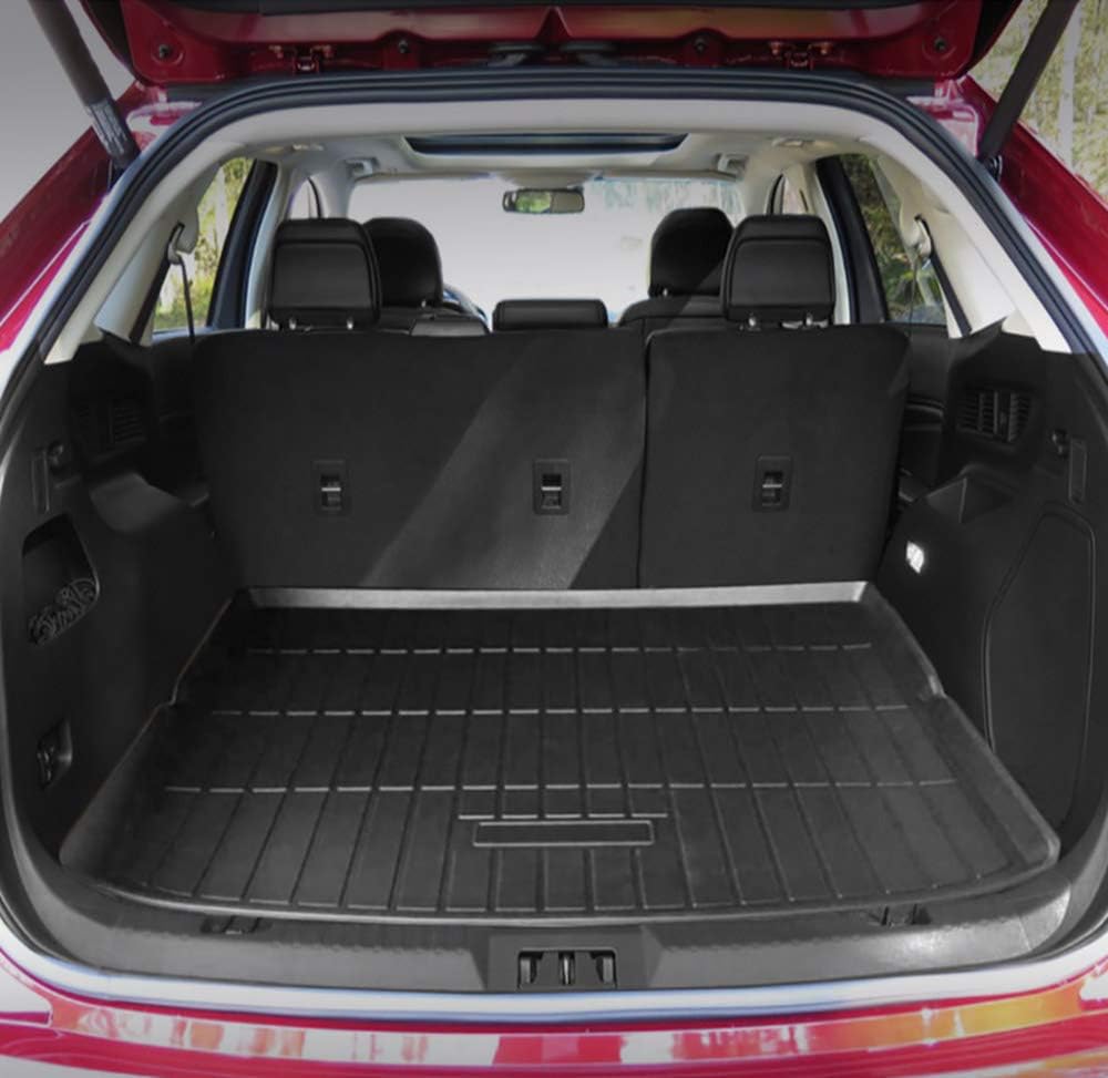 Cargo Liner Trunk Mat Cargo Tray Black Pack of 2 H93719