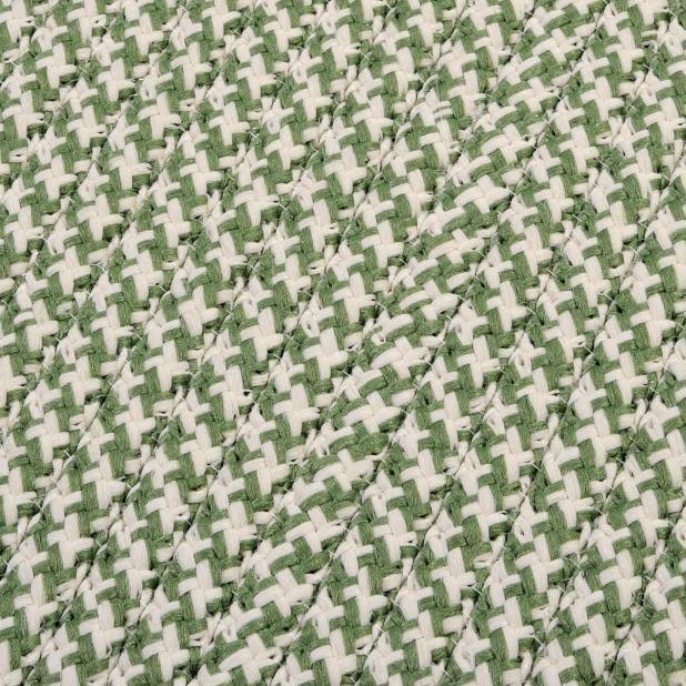 Moss Green Herringbone Runner J713