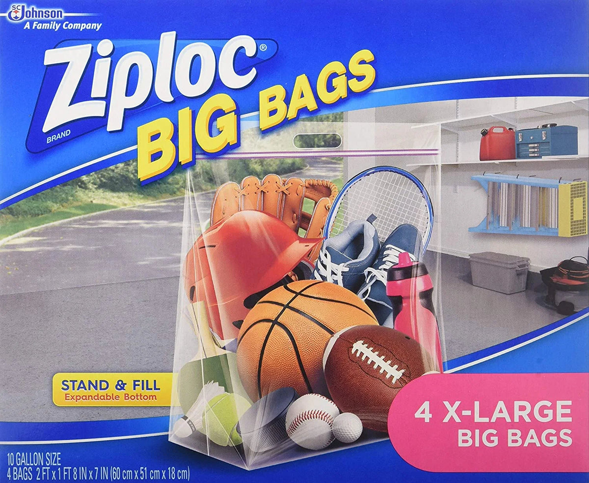Ziploc Big Bag XL (4 Bags) B953