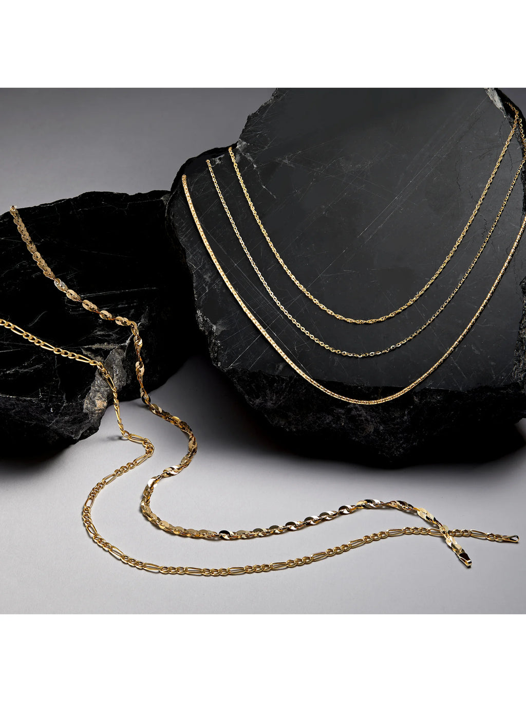14kt Yellow Gold Bird Cage Chain Necklace, 18" W2336