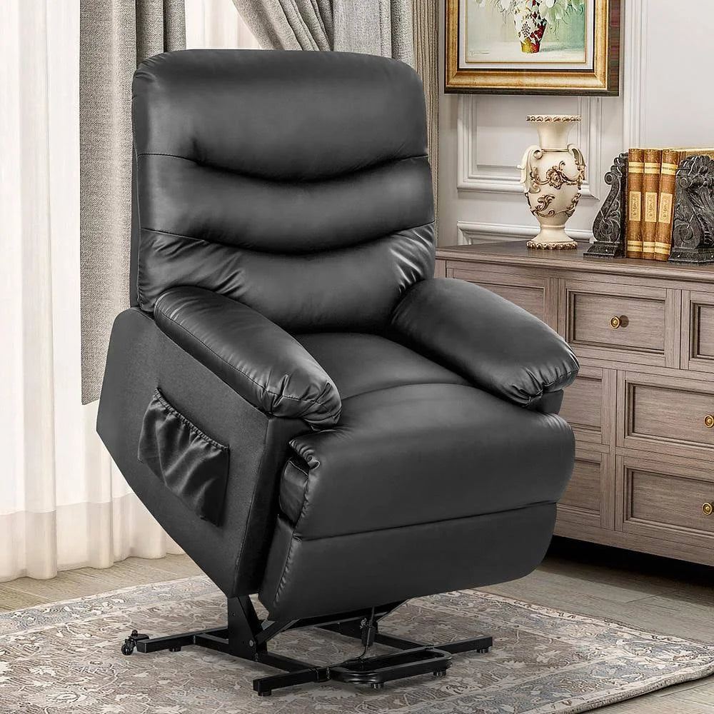 Black Power Recliner and Lift Chair L747