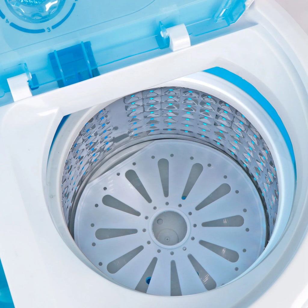 Portable Mini Twin Tub Washing Machine 9.9lbs Capacity X882118