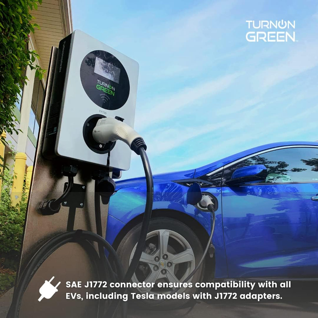 Level 2 Smart Electric Vehicle Charger with 18ft Cable M33357