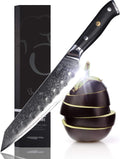 Kiritsuke Chef's Knife 8 Inch Damascus VG10 High Carbon Stainless Steel T124421