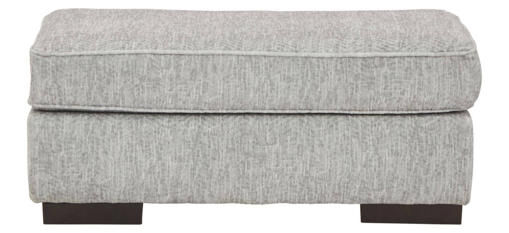 Pewter Ottoman E489733