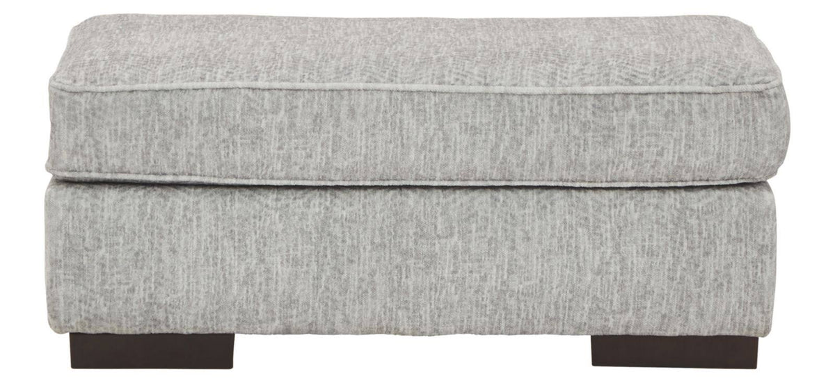 Pewter Ottoman E489733