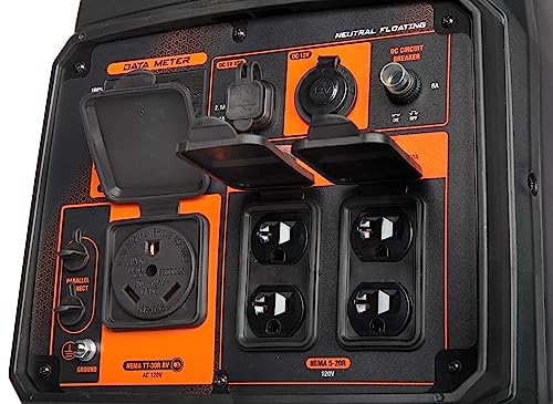 4800-Watt Dual Fuel Portable Inverter Generator O753391