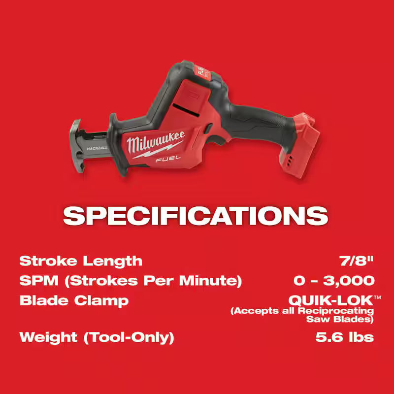 18V Lithium-Ion Brushless Cordless Reciprocating Saw Kit with Impact Driver K74399