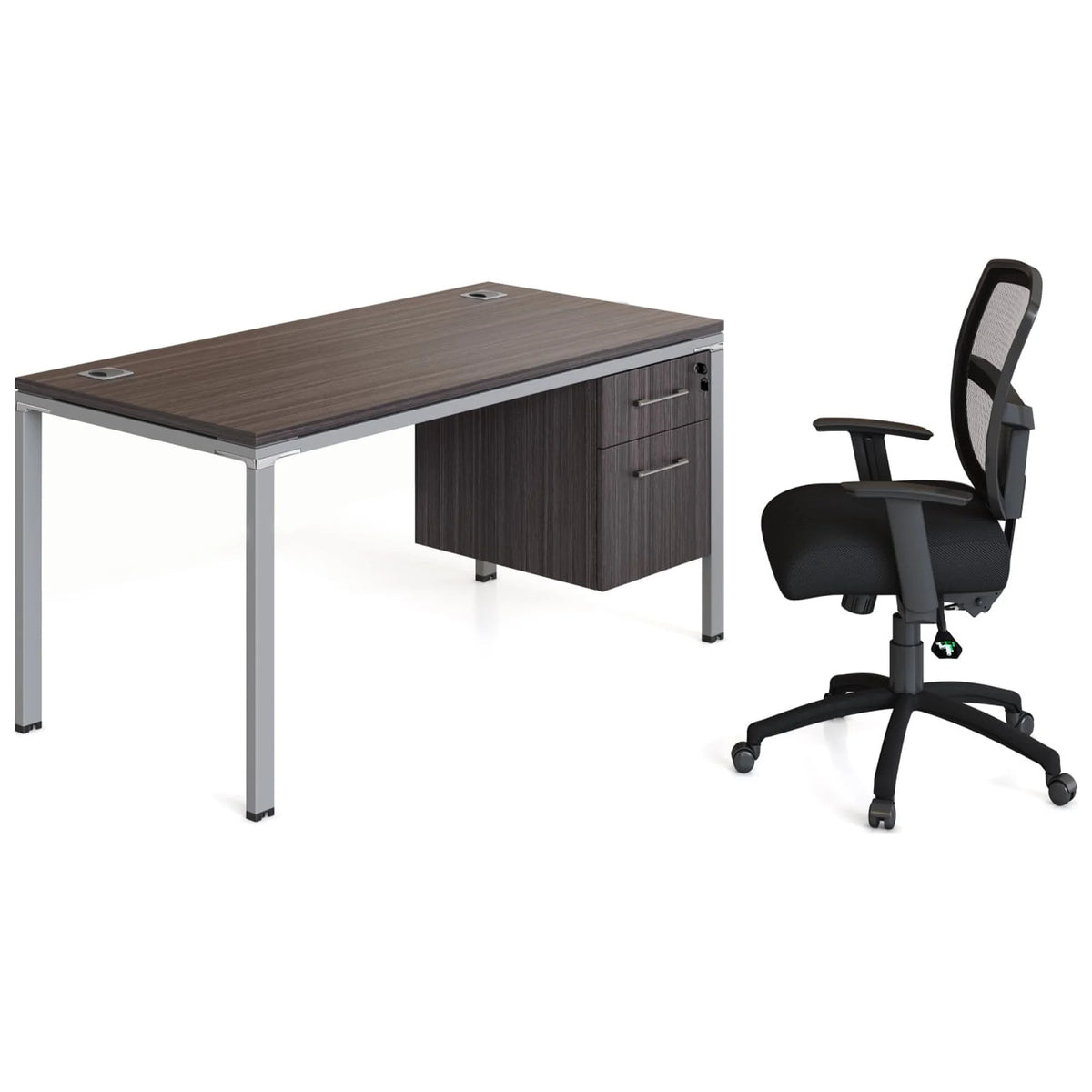 Single Desk with Pedestal I738717