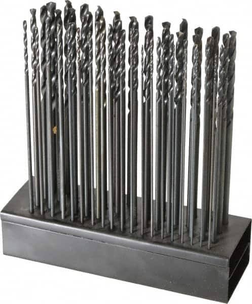 Black Oxide High Speed Steel Aircraft Extension Drill Bit Set Y95071