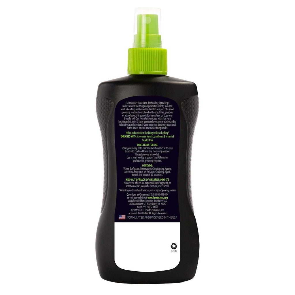 Rinse-Free deShedding Spray for Dogs F789