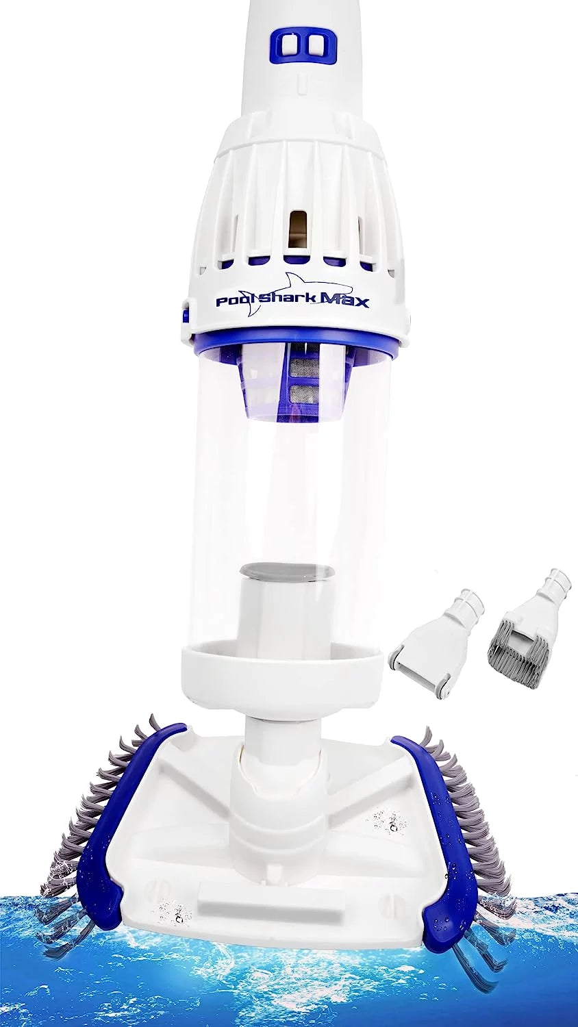Cordless Rechargeable Pool Vacuum with Roller and Brushes P48843