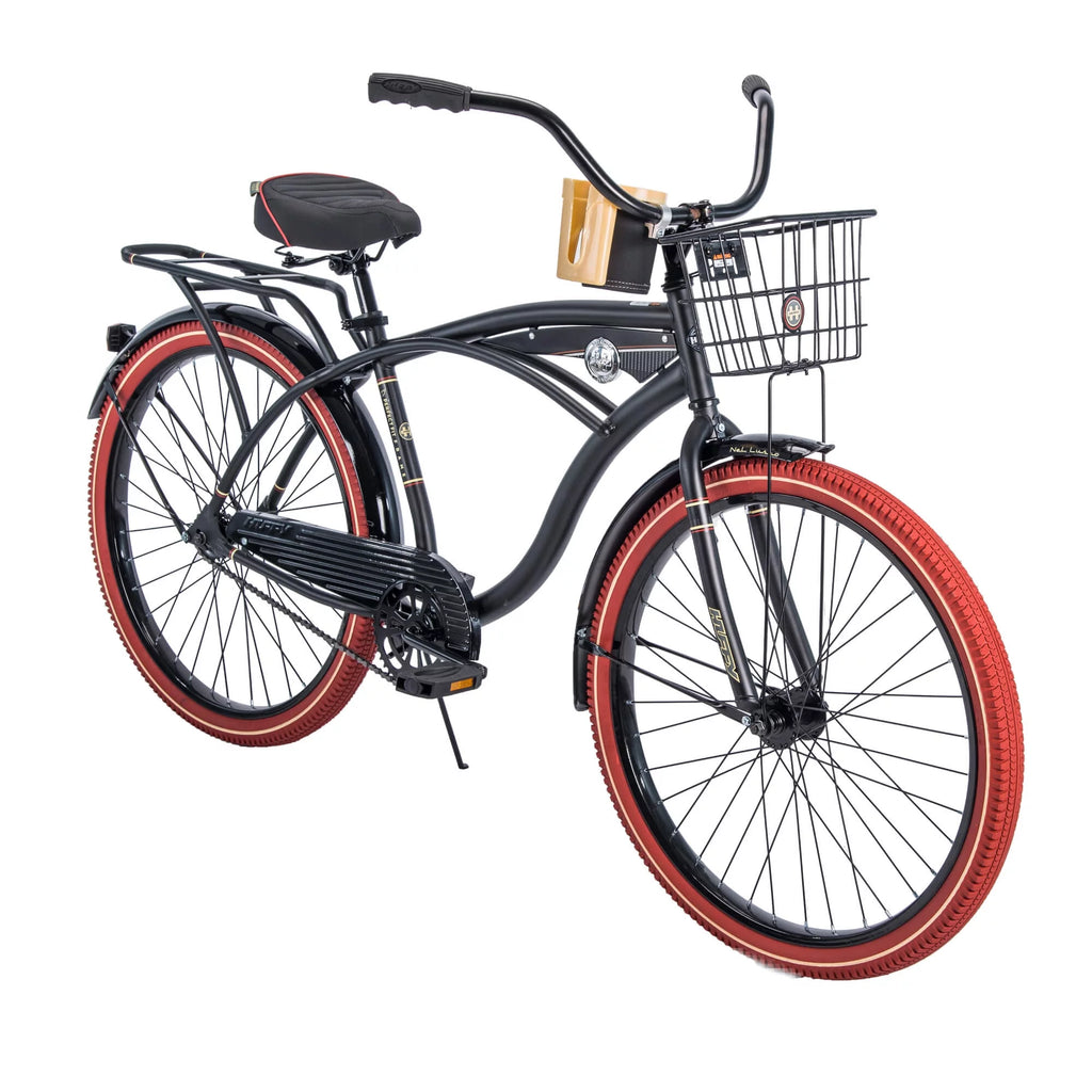 26 Inch Matte Black Cruiser Bike F810962