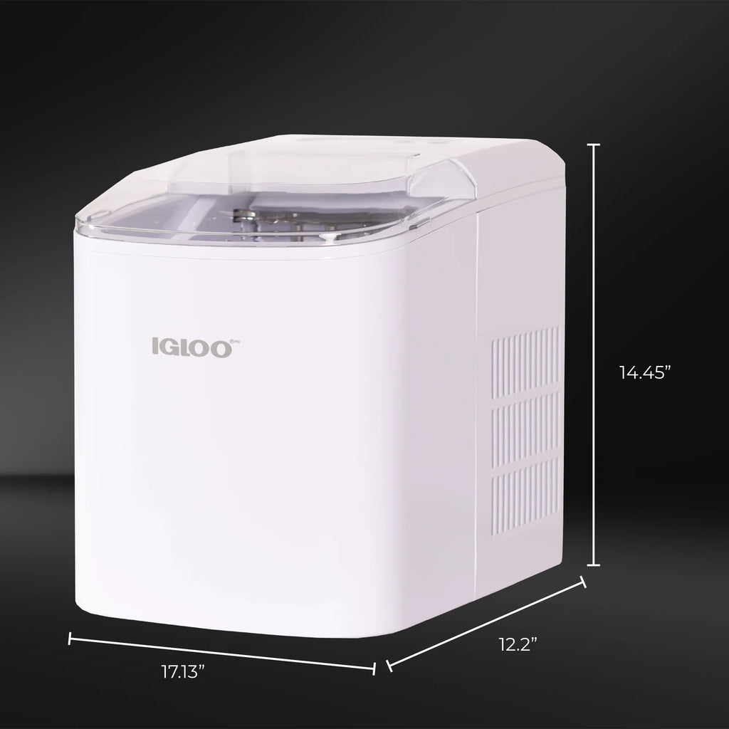 Automatic Portable Countertop Ice Maker Machine White W5036