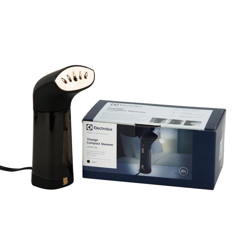Handheld Compact Garment Steamer in Black D5595