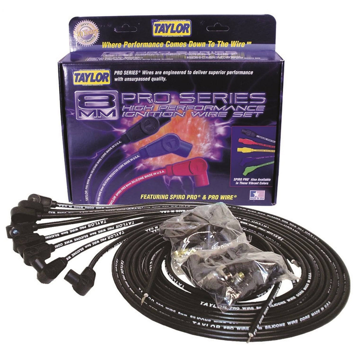 Black Ignition Wire Set M23231