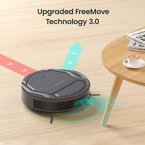 Robot Vacuum, 3 Adjustable Suction, 120 Min Runtime, Self-Charging O6055