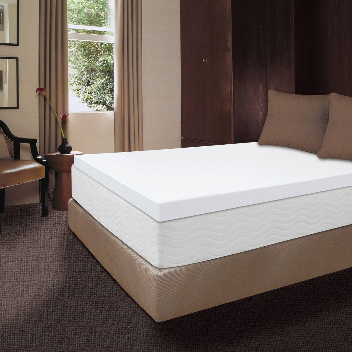 California King Memory Foam Topper H624766