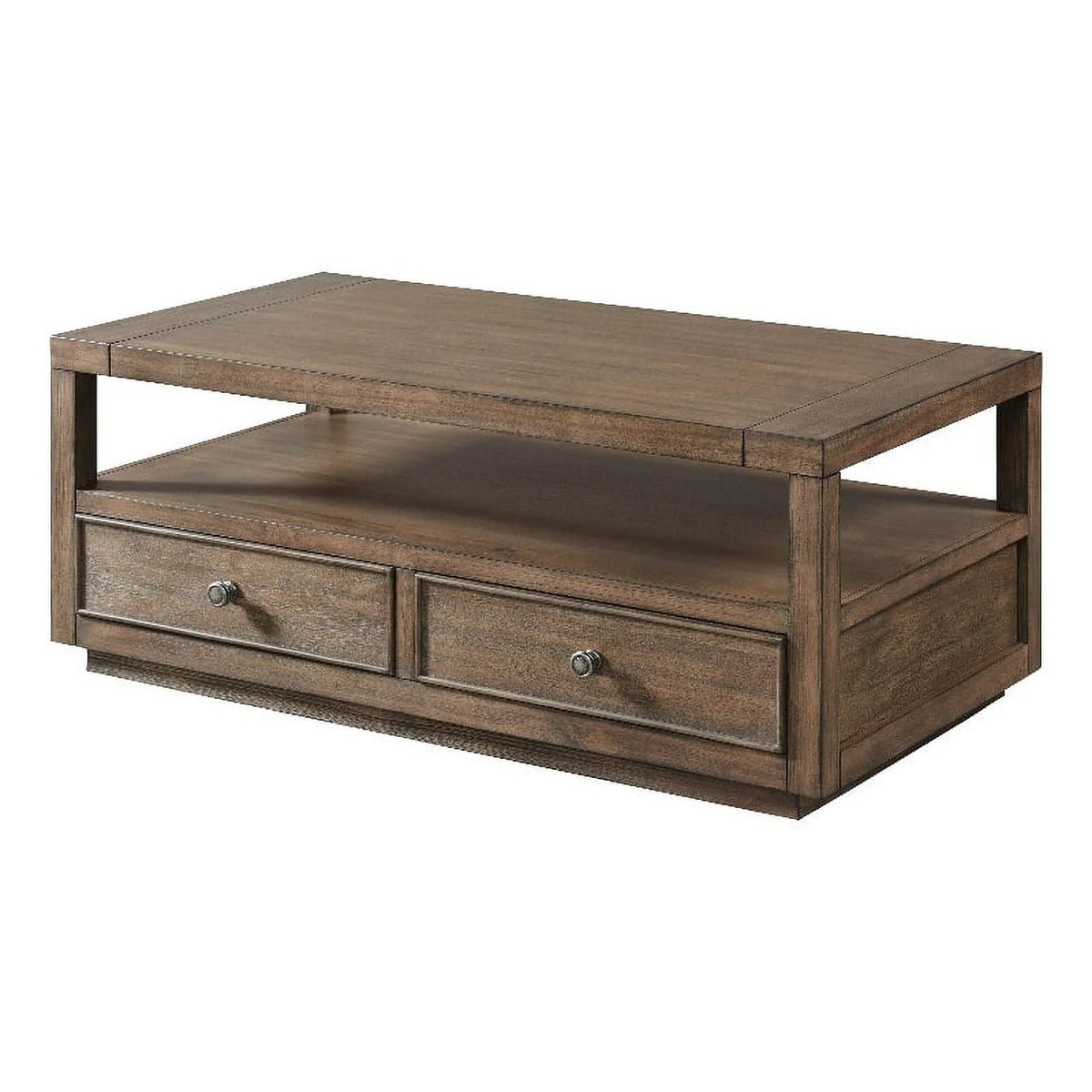 Wood Coffee Table in Toasted Acacia Brown F68076