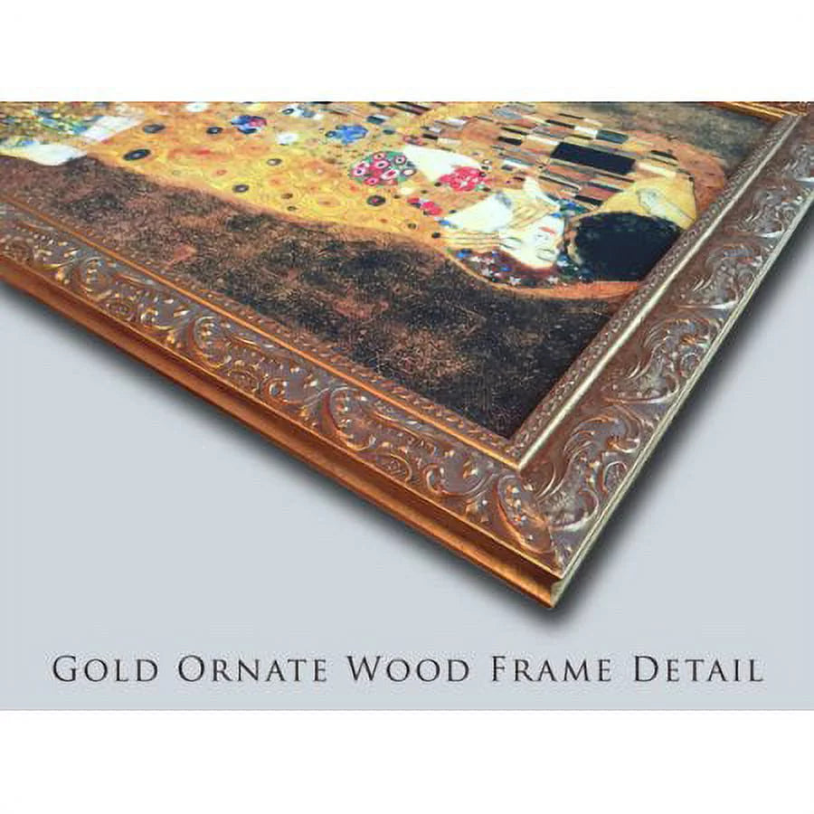 20x20 Gold Ornate Wood Framed Art Print M1258