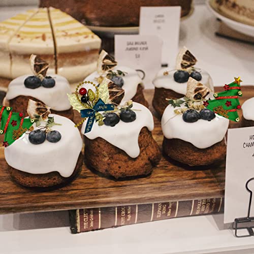 24pcs Christmas Cake Toppers Q975