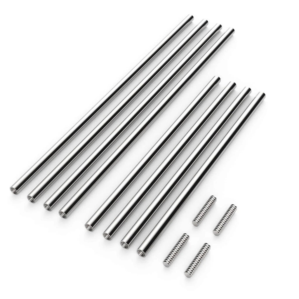 Anti-corrosion Aluminum Support Rods 4 Pack Z255
