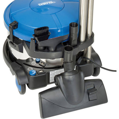 HEPA Canister Vacuum - Stainless Steel - 4 Gallon Q685832
