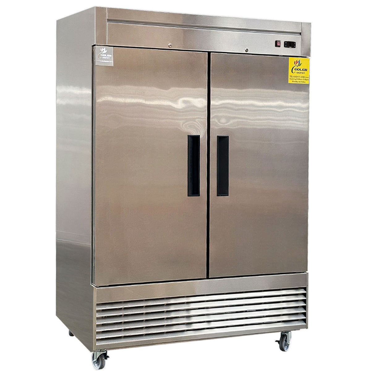 55 inch 2 Door Reach-in Commercial Freezer P609145