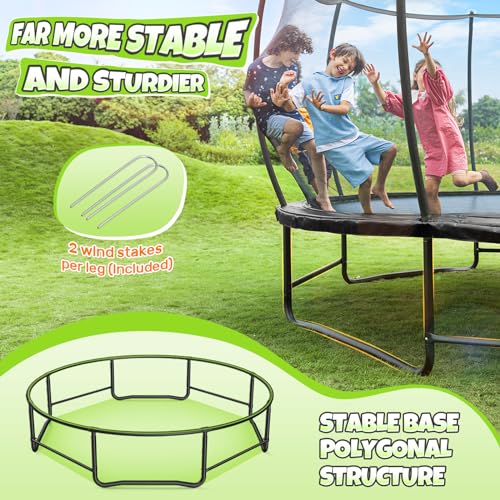 8FT Recreational Trampoline with Enclosure I6687