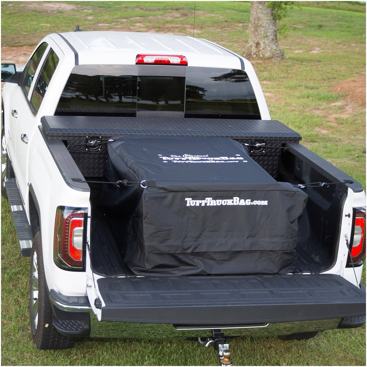 Black Waterproof Truck Bed Cargo Carrier H126464