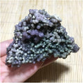 Natural Grape Agate Chalcedony Crystal Mineral 300-350g M801