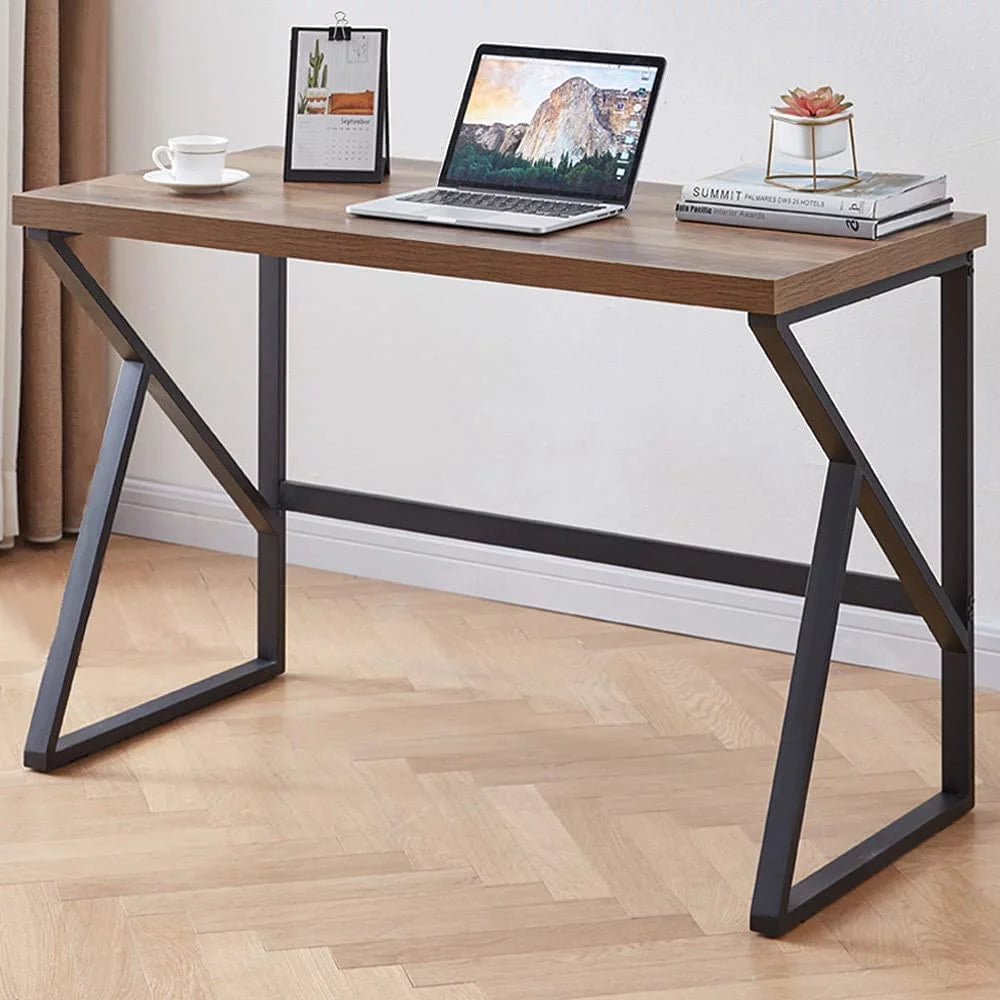 47 inch Metal and Wood Computer Desk R314394
