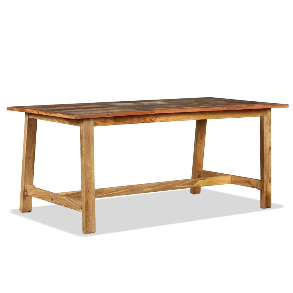 Solid Reclaimed Wood Dining Table U49045